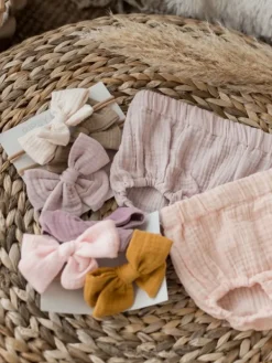 Online Rusettipanta Muslin collection, vanilla Vauvan Kastepuku