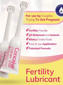 Sasmar Conceive plus valmiit asettimet 8 x 4g siittiöystävällinen liukuvoide Siittiöystävälliset Liukuvoiteet|Kuukautiskupit, Pessaarit