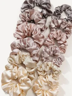New Scrunchie satiinihiusdonitsi Äidin Hemmottelu