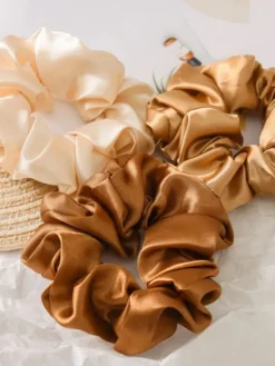 New Scrunchie satiinihiusdonitsi Äidin Hemmottelu