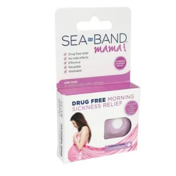 Outlet pahoinvointiranneke (2kpl) VIOLETTI Sea Band Pahoinvointiranneke