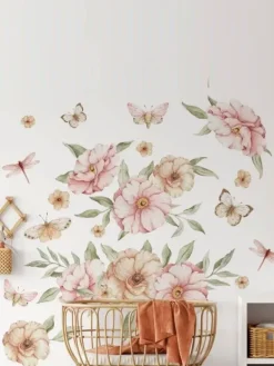 Clearance Seinätarra 140cm, Meadow Flowers Seinätarra Setit
