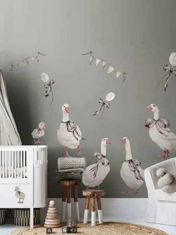 Best Seinätarra Setti 100x50cm, Geese Seinätarra Setit