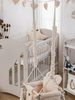 Clearance Swing Teddy Bear – lasten suloinen sisäkeinu, Teddy Beige Toiminnalliset Lelut