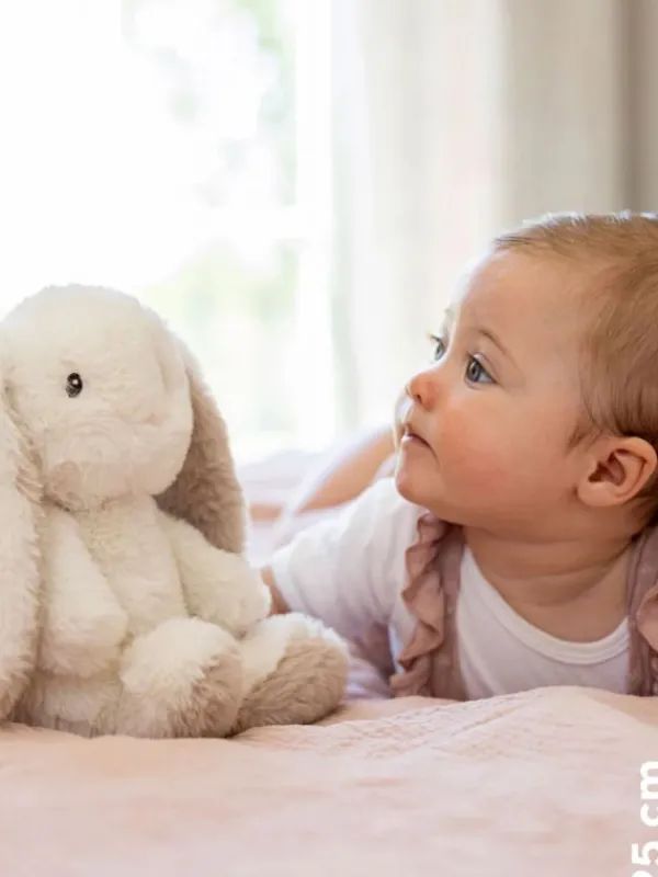 New Teddy Mocca 25cm – beige pehmopupu Ensilelut Ja Unirievut