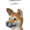Tykkään susta - koira kortti Lahjapaketointi & Kortit