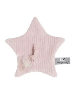 Sale Uniriepu tähti tutinpidikkeellä, old pink | Tuttinauhat Lapselle|Ensilelut Ja Unirievut