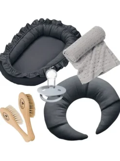 Clearance Vastasyntyneen Maxi set, graphite Unipesät Ja Unituet