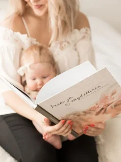 Discount Vauvakirja – Pieni ja täydellinen täytettävä vauvakirja muistoille Baby Shower -Lahjat|Vauvakirjat Ja Kortit