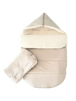 Outlet Vauvan talvi lämpöpussi jossa lampaantalja, beige Lämpöpussit