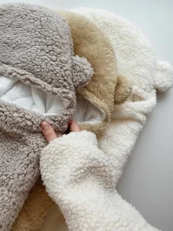 Clearance Vauvan unipussi nallekorvilla, gray harmaa Kapalot Ja Unipussit|Lämpöpussit