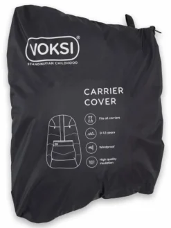 Hot Carrier Cover – Kantorepun lämmin tuulisuoja vauvalle, Black Kantoliinat Ja Kantoreput|Lämpöpussit