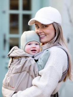 Hot Carrier Cover – Kantorepun lämmin tuulisuoja vauvalle, Black Kantoliinat Ja Kantoreput|Lämpöpussit