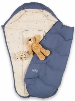 Clearance - Explorer vauvan isompi untuvalämpöpussi, Stone Blue Lämpöpussit