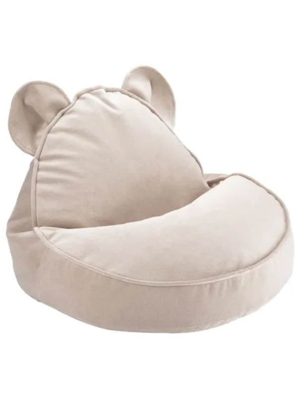 Clearance - Lasten säkkituoli Dusty Beige Bear Säkkituolit Ja Rahit
