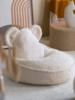 Clearance - Lasten säkkituoli Teddy Cream White Bear Säkkituolit Ja Rahit