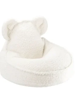Clearance - Lasten säkkituoli Teddy Cream White Bear Säkkituolit Ja Rahit