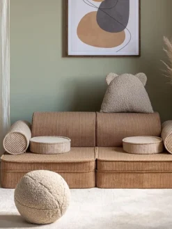 Clearance - Lasten sohva / monitoimitihuonekalu Settee Toffee Säkkituolit Ja Rahit