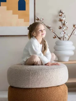 Best - Rahi Ottoman Teddy Biscuit Säkkituolit Ja Rahit