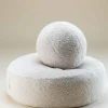 Hot - Rahi Ottoman Teddy Cream White Säkkituolit Ja Rahit