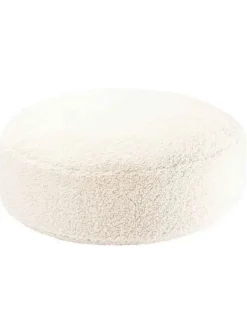 Hot - Rahi Ottoman Teddy Cream White Säkkituolit Ja Rahit