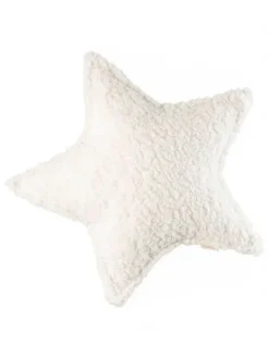 Discount - Tähtityyny Teddy Cream White Sisustustyynyt