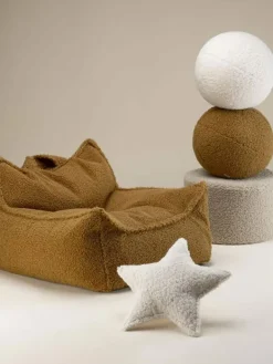 Discount - Tähtityyny Teddy Cream White Sisustustyynyt