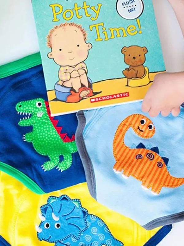 Outlet Zoocchini-harjoitteluhousut 3-pack Jurassic Pals Potta Ja Kuivaksiopetteluhousut